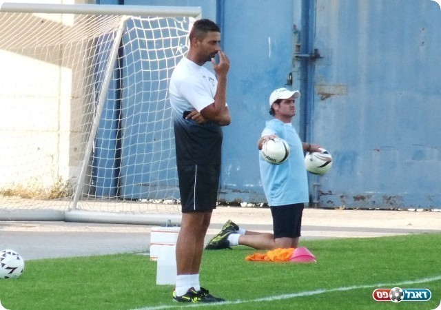 מאמן בת ים. נמרוד קוסטיקה (צילום:לירן דורף)